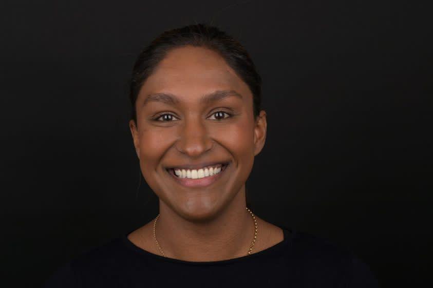 Meet Dr Raje Manickam (BDS 2015), gentle dentist with advanced training in dental implants & oral surgery. Caring for anxious patients with empathy.